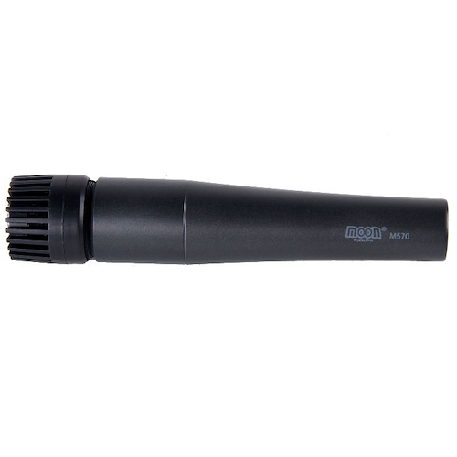 MOON AUDIO PRO M570 MICRÓFONO  DINÁMICO. ALÁMBRICO. UNIDIRECCIONAL. CUERPO METÁL - $ 38.200