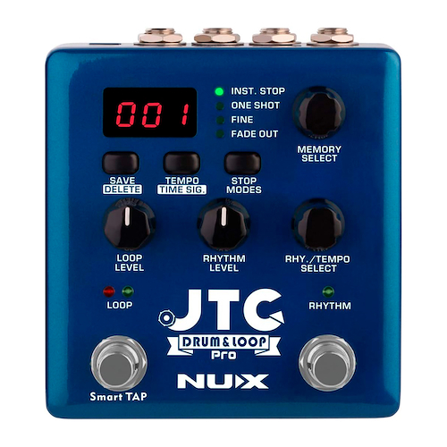 NUX NDL-5 JTC DRUMS Y LOOP PRO Pedal de efecto VERDUGO SERIES - $ 297.200