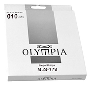 OLYMPIA BJS178 Encordado Banjo 5C. "Nickel Plated" 010-023/010