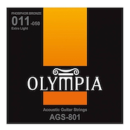 OLYMPIA AGS801 Encordado Acústica 