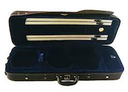 ORCHESTER VC-350 Estuche para violin oblongo 4/4 con higrometro. Exterior neg