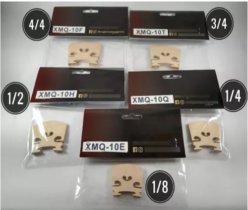 ORCHESTER XMQ-10T Puente de maple para violin 3/4 - $ 2.200