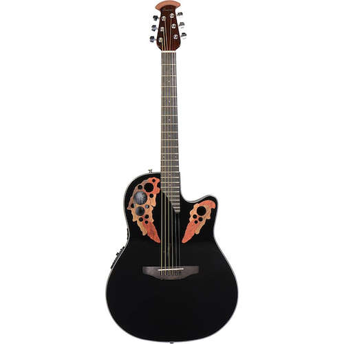 OVATION CE44 5 CELEBRITY ELITE BK Guitarra c.acero - $ 690.418