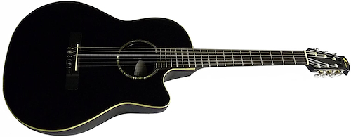 OVATION CC243 5 CELEBRITY Guitarra c.nylon negra - $ 527.898