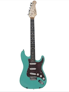 PARQUER ST100SURF GUITARRA ELECTRICA T. STRATO C/FUNDA SURF VERDE