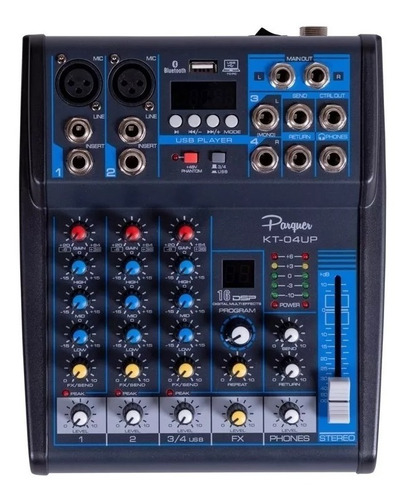PARQUER KT-04UP MIXER 4 CANALES - $ 124.840