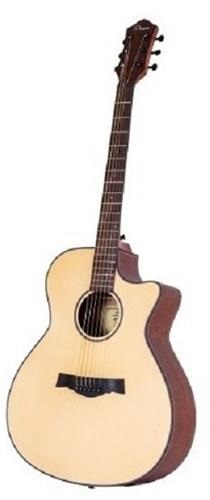 PARQUER GAC320MFEQ GUITARRA ELECTROACUSTICA C/FUNDA - $ 410.100