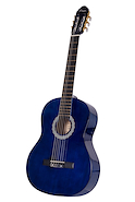 PARQUER GC109BL GUITARRA CLASICA CUSTOM AZUL C/FUNDA