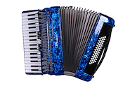 PARQUER ACORDEON SJ2011BLU ACORDEON AZUL 48 BAJOS 34 LLAVES