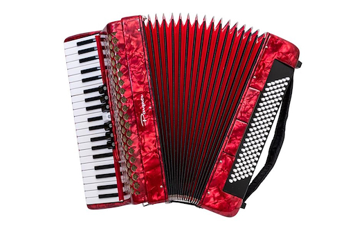 PARQUER SJ2007 RD ACORDEON ROJO 120 Bajos 7+2REG - $ 2.084.300