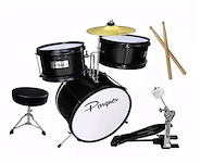 PARQUER 10030BK BATERIA INFANT NEGRA (niño)