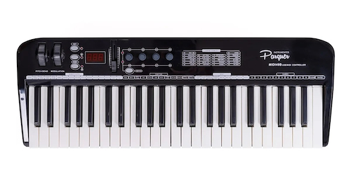 PARQUER MIDI49B CONTROLADOR MIDI 49 TECLAS - $ 178.000
