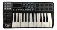 PARQUER 25 MIDI CONTROLADOR MIDI 25 TECLAS 8 PADS LCD