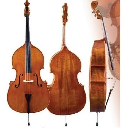 PARQUER CONTRABAJO DB875 CONTRABAJO EVOLUTION 3/4 TAPA MACIZA Y ACCESORIO EBENO - $ 1.639.300