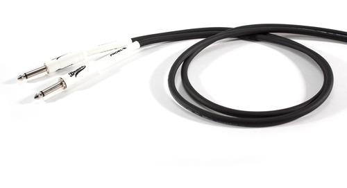 PROEL BRV100LU6BK - Plug/Plug 6 metros Cable de ins, plug-plug PROEL 6.3mm Mono, cubierta flexible - $ 29.600