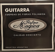 R.MUGICA NEGRO ENCORDADO DE GUITARRA CLASICA