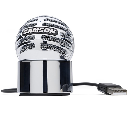 SAMSON METEORITE Microfono | USB | Diafr 14mm | ideal p/Skype/FaceTime/Youtub - $ 131.113