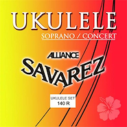 SAVAREZ 140R encordado alliance para ukelele soprano/concierto