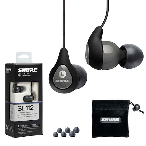 SHURE SE112M+-GR Auricular | Intraural | c/Control de Volumen | (iOS) | Micro - $ 146.370