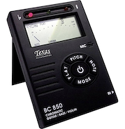 TEXAS BC-850 Afinador | Digital Cromatico | Display LCD