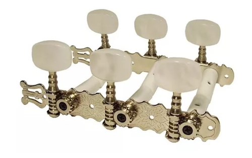 VAN GENT 29.01.C clavijero para guitarra clasica (Lyra) - $ 35.800