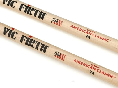 VIC FIRTH 7A PALILLOS	American Classic 7A - $ 27.370