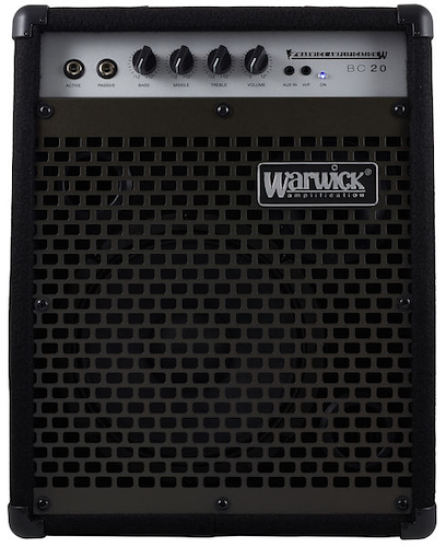 WARWICK Combo Bajo BC 20 Amplificador de bajo Potencia: 20 W Ecualizador de 3 bandas - $ 280.000