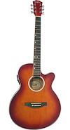 WASHBURN WA45CETSB Folk Guitar 40