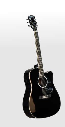 WASHBURN WA47CEBK Folk Guitar 41