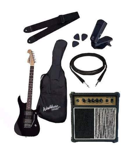 WASHBURN KIT GUITARRA ELÉCTRICA N1 + AMPLIFICADOR Kit guitarra eléctrica N1 con amplificador Washburn - $ 435.000