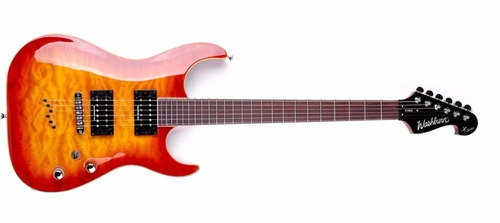 WASHBURN X50QCRB Guitarra electrica washburn X50QCRB, quilted caramel burst - $ 439.200