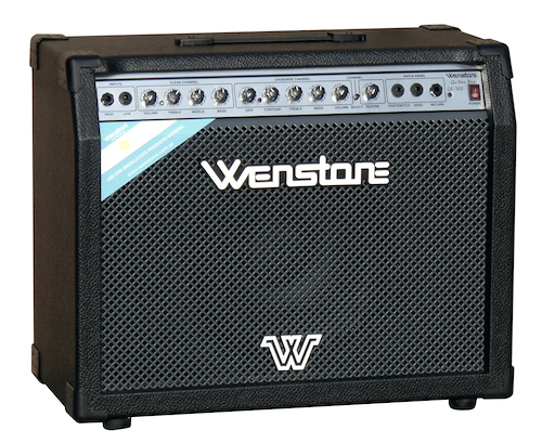 WENSTONE GE-700 E USA Amplificador Para Guitarra Eléctrica - Linea Pro-70W-Parl.12 - $ 434.500