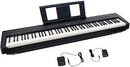 YAMAHA P45B 88 teclas Piano electrico dual /usb con pedal, atril (sin fuente)