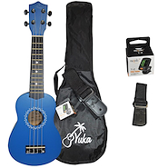 YUKA YUS50 BL PACK UKELELE YUKA UKE.SOP.YUS50 BL PACK