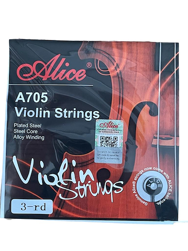 ALICE STRINGS A705-3D cuerda RE violin D violin