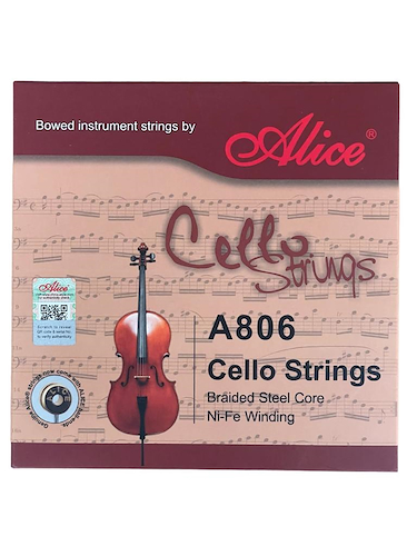 ALICE STRINGS A806-4/4 encordado cello encordado cello 4/4