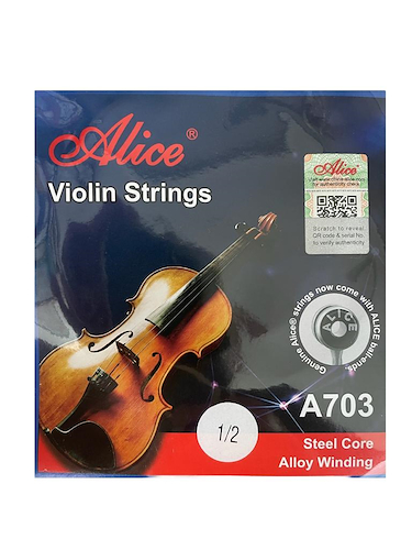 ALICE STRINGS A703-1/2 encordado violin 1/2 encordado violin 1/2