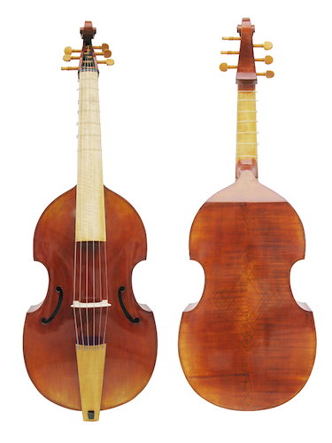 ANCONA JGB-03 (hecha a mano) viola da gamba bajo 6 cuerdas