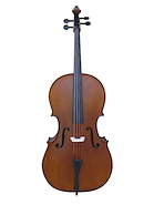 ANCONA JCE-01B 1/2 cello 1/2 madera maciza/ebano lustre mate