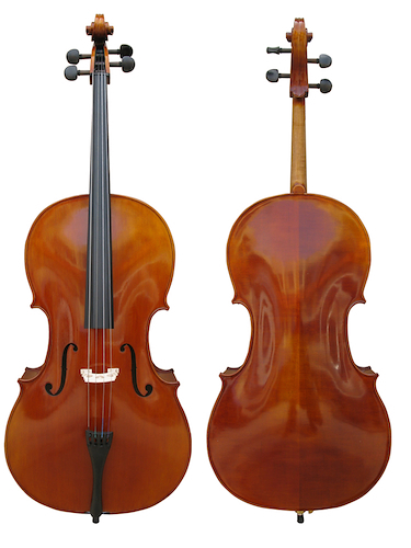 ANCONA JCE-02 1/2 cello 1/2 madera maciza/ebano