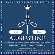 AUGUSTINE IMPERIAL BLUE Encordado guitarra clásica HIGH TENSION