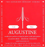 AUGUSTINE RED Encordado guitarra clásica MEDIUM TENSION