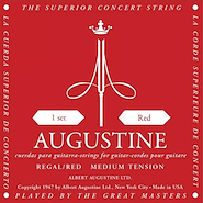 AUGUSTINE REGAL RED Encordado guitarra clásica MEDIUM TENSION