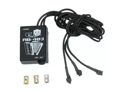 CAT BLUES AB403 microfono acordeon 3 microfonos