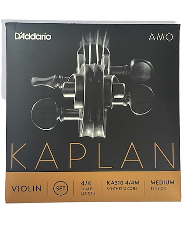DADDARIO ORCHESTRAL KA3104/4M KAPLAN AMO violin Encordado p/Violin, 4/4, KAPLAN AMO VIOIN, T:  Medium, extre