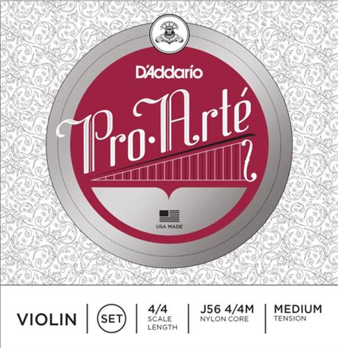 DADDARIO ORCHESTRAL J564/4M Encordado  p/violin, 4/4, Proarte, Perlon Core, Aluminun D-R