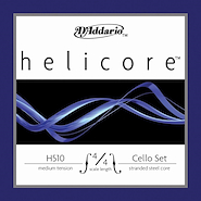 DADDARIO ORCHESTRAL H5104/4M Encordado p/Cello, 4/4, HELICORE, núcleo de acero multi-tren