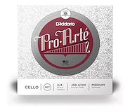 DADDARIO ORCHESTRAL J594/4M PROARTE cello Encordado p/ Cello, PROARTE CELLO SET 4/4, T:   MED