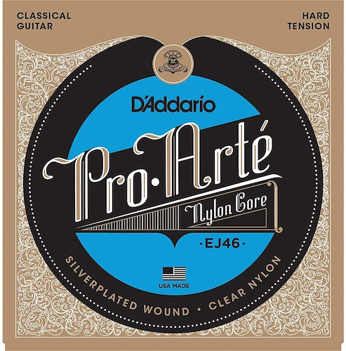 DADDARIO STRINGS EJ46 Enc. p/clásica PRO ARTE nylon, tensión hard .029/.032/.0410/