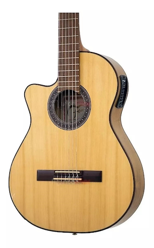 FONSECA Mod. 41K ZURDO Guitarra de Estudio - con corte - Media  Caja para zurdo